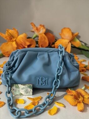 Badgley Mischka Wrapped  Frame Shoulder Bag & Clutch   | Designer Handbag NWT